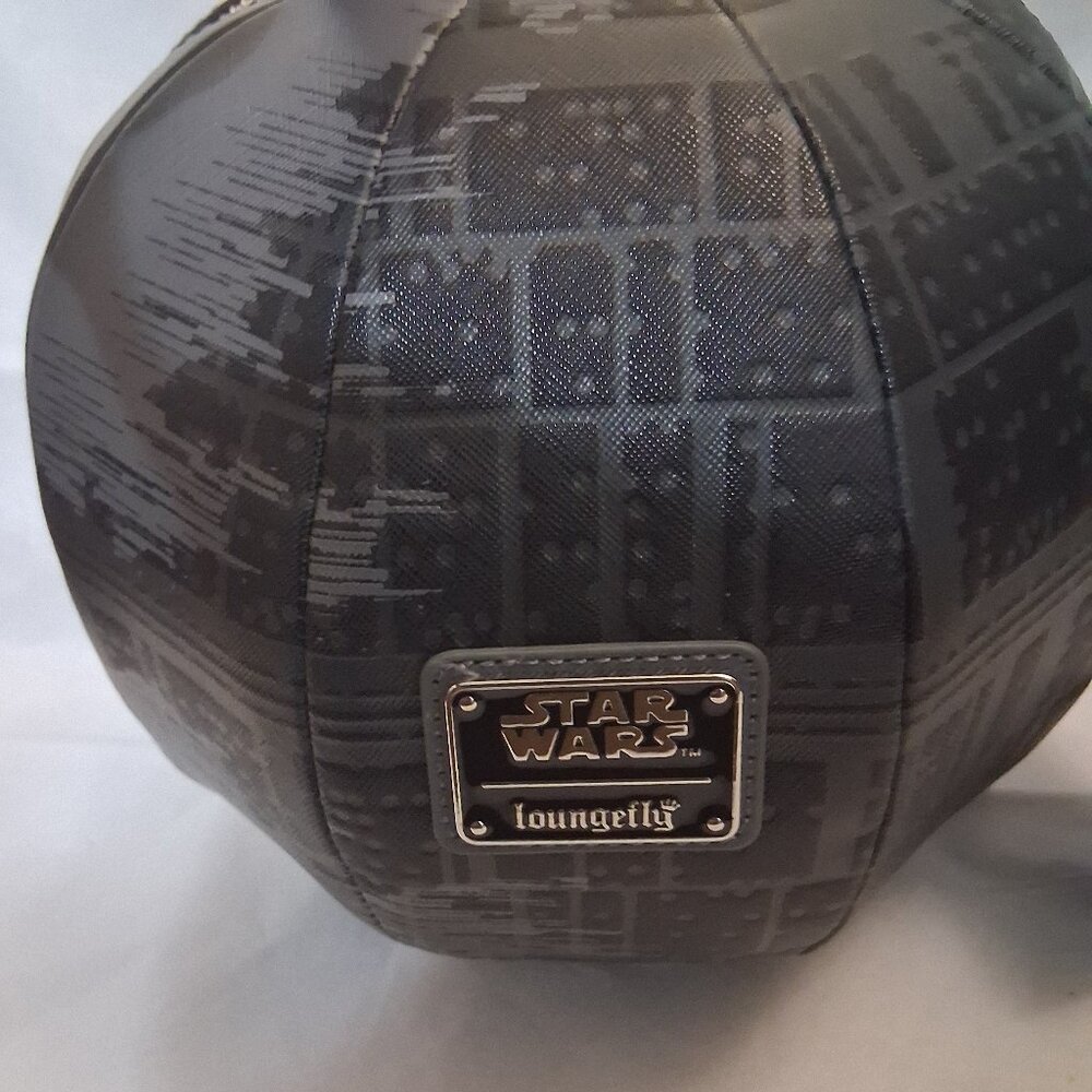 Loungefly Star Wars Return of the Jedi 40th Anniversary Death Star Crossbody Bag